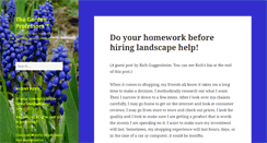 Desktop Screenshot of gardenprofessors.com